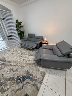 Leather Sofa and love seat