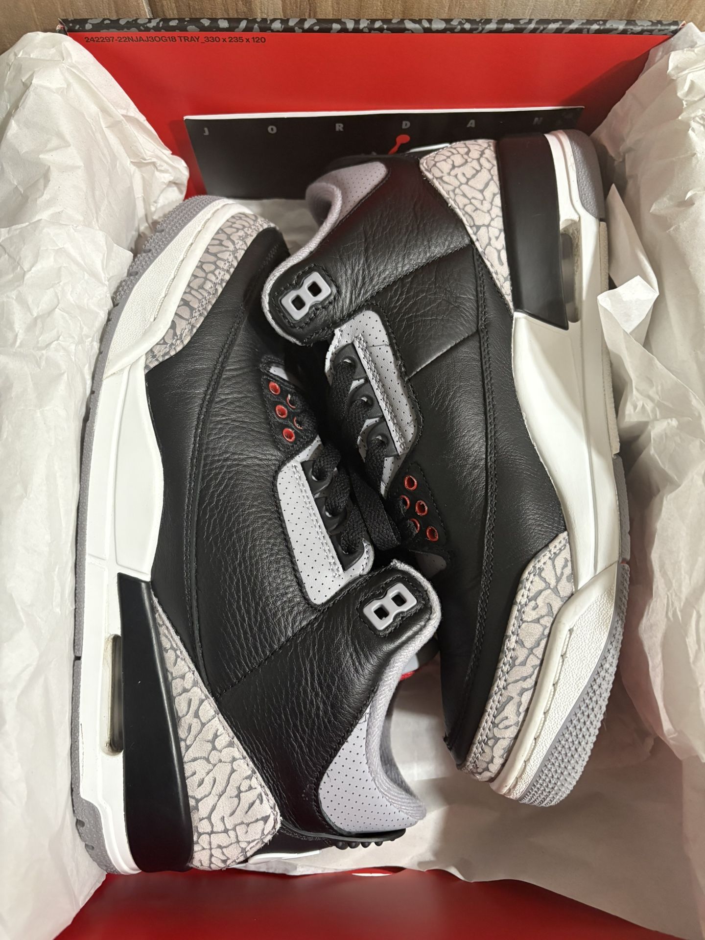 Air Jordan 3 Retro “Black Cement” 2024 Release
