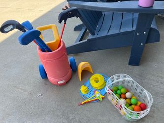 Toddler golf set