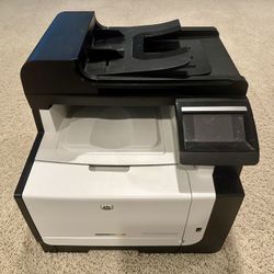 HP LaserJet Pro CM1415FNW Color MFP All-In-One Laser Printer