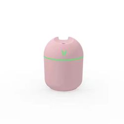 NEW Ultrasonic Air Humidifier Household moisturizing Spray Student Dormitory Car PINK COLOR