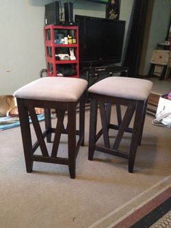 Matching Stools. Like New.30.00