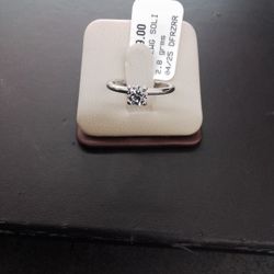 14k Verragio Solitare Ring