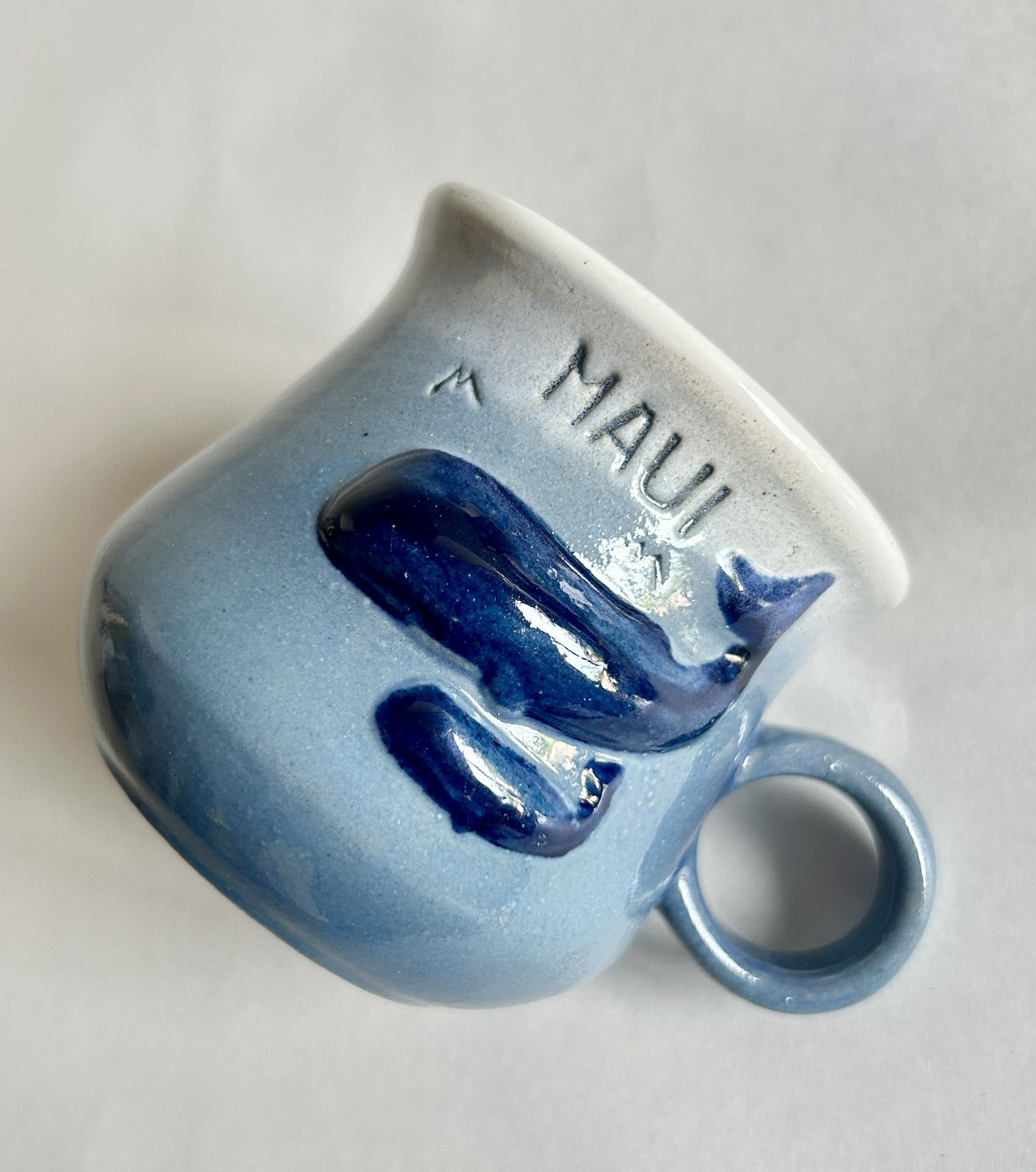 Vintage 8-oz K&S Hawaiian Creations Maui Pottery Mug