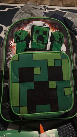 Minecraft light up backpack