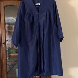 Jostens Navy Blue Gown 