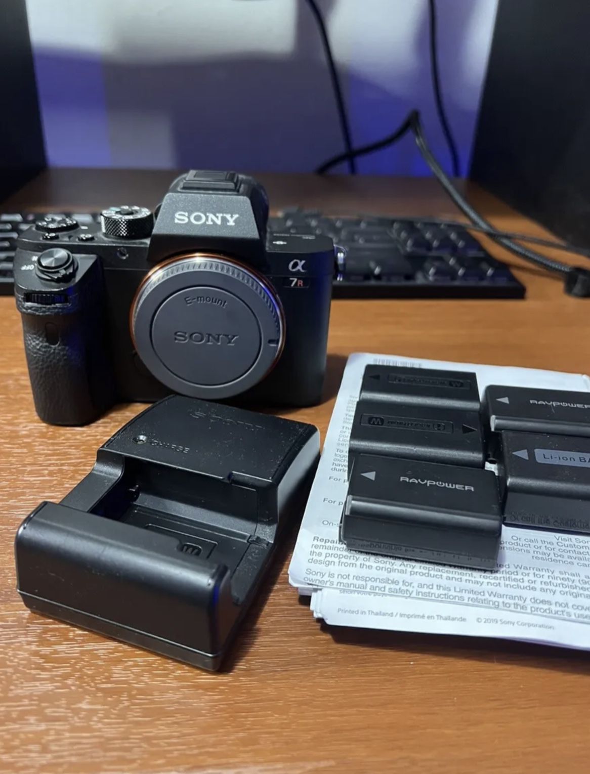 Sony A7RII Mirrorless Full Frame Camera 
