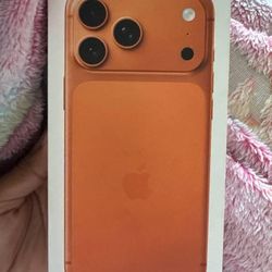Brand New Unlocked iPhone 17 Pro Max 256 GB Cosmic Orange