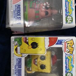 Spongebob And Patrick Star Funko Pop Christmas 