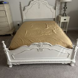 cinderella off white bed (full) 