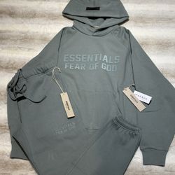 Essentials Fear Of God Sycamore Hoodie And Jogger Set