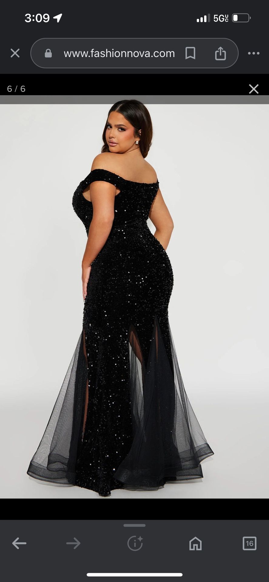 Fashion Nova 3x Dress Sequin Gown - www.jkreigsman.com