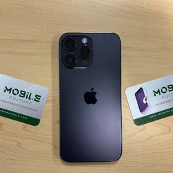 Unlocked Purple iPhone 14 Pro Max 128gb