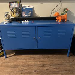 Ikea Blue Locker Cabinet