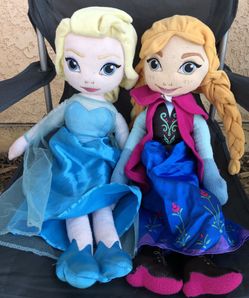 DiSney Frozen Plush Dolls