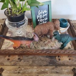 Dinosaur Bundle Trio Wooly Mammoth Tyrannosaurus Rex Parasaurolophus