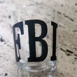 FBI Shot Glass