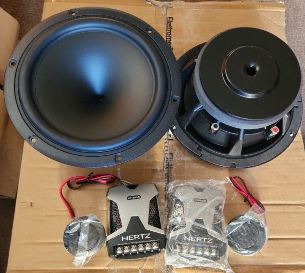 Thunder Audio H-800CS 8" 150W RMS 2 Way Component Set 300W Max 4 Ohm PAIR