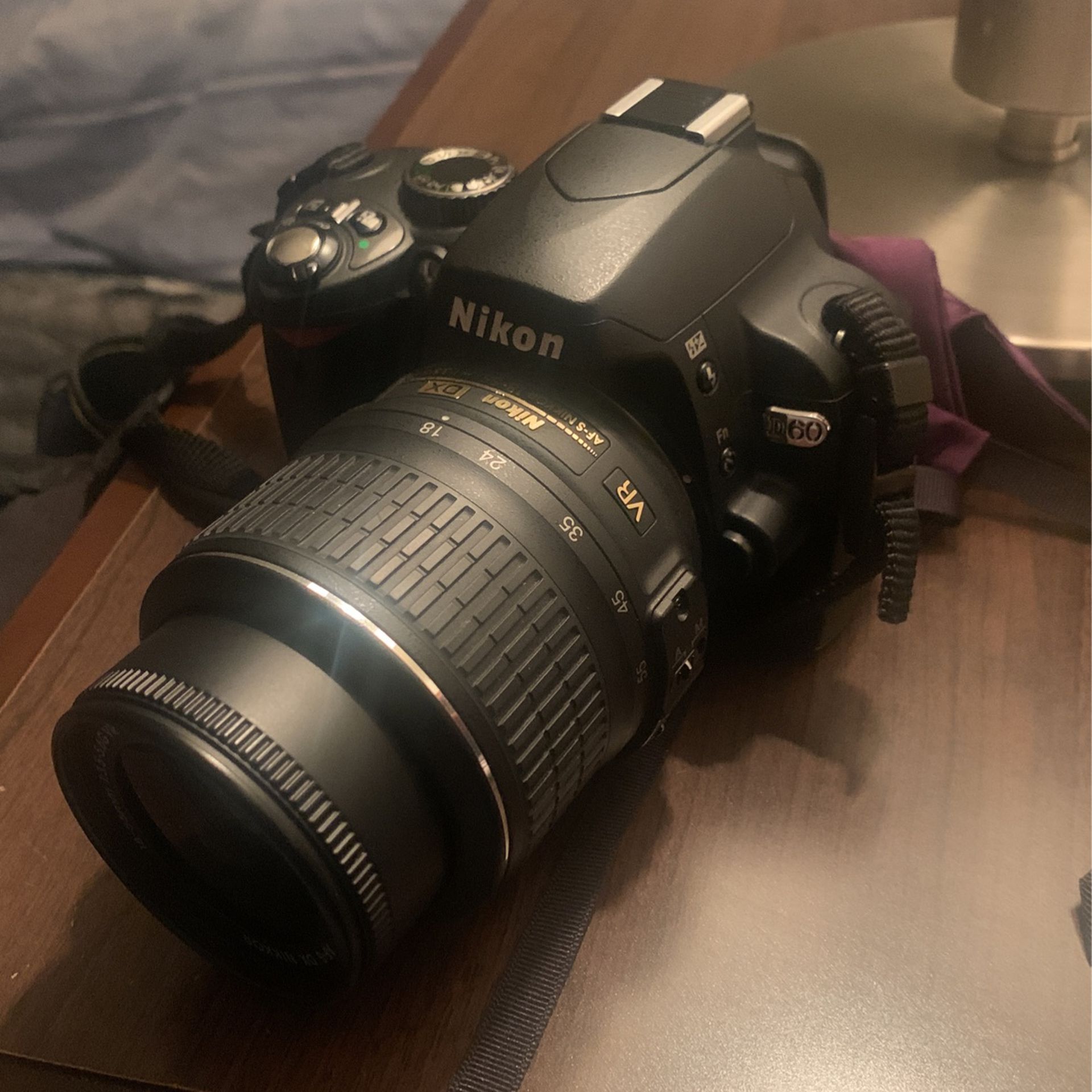 Nikon D60 Black HD 18-55mm DX