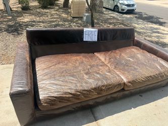 FREE LEATHER COUCH