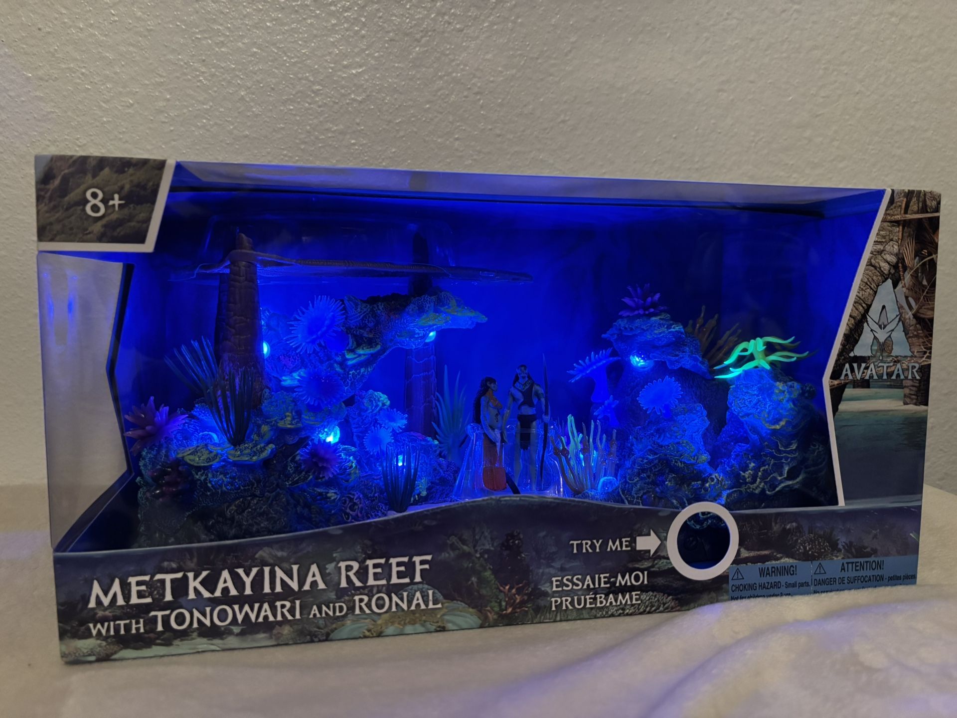 Avatar -Disney -Metkayina Reef w/Tonowari & Ronal (Avatar: The Way of Water/ Fire and Ash )World of Pandora Deluxe Set- McFarland Toys. Brand New- In
