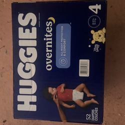 Huggies Overnights Size 4