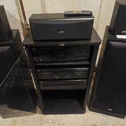 Vintage JCV hifi Home Stereo