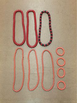 Cylindrical BEADED Necklaces & BRACELETS 👀 (please read description)
