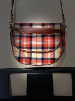 Lochcarron of Scotland Plaid crossbody bag