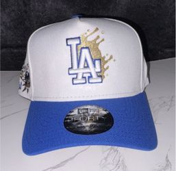 New Era Los Angeles Dodgers MLB Shohei Ohtani Snapback Cap White Blue Gold