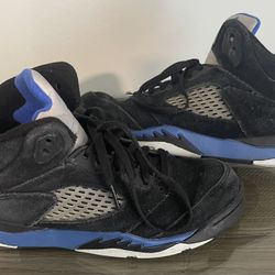 Kids Air Jordan 5 GS “racer Blue” Size 2.5 Y 