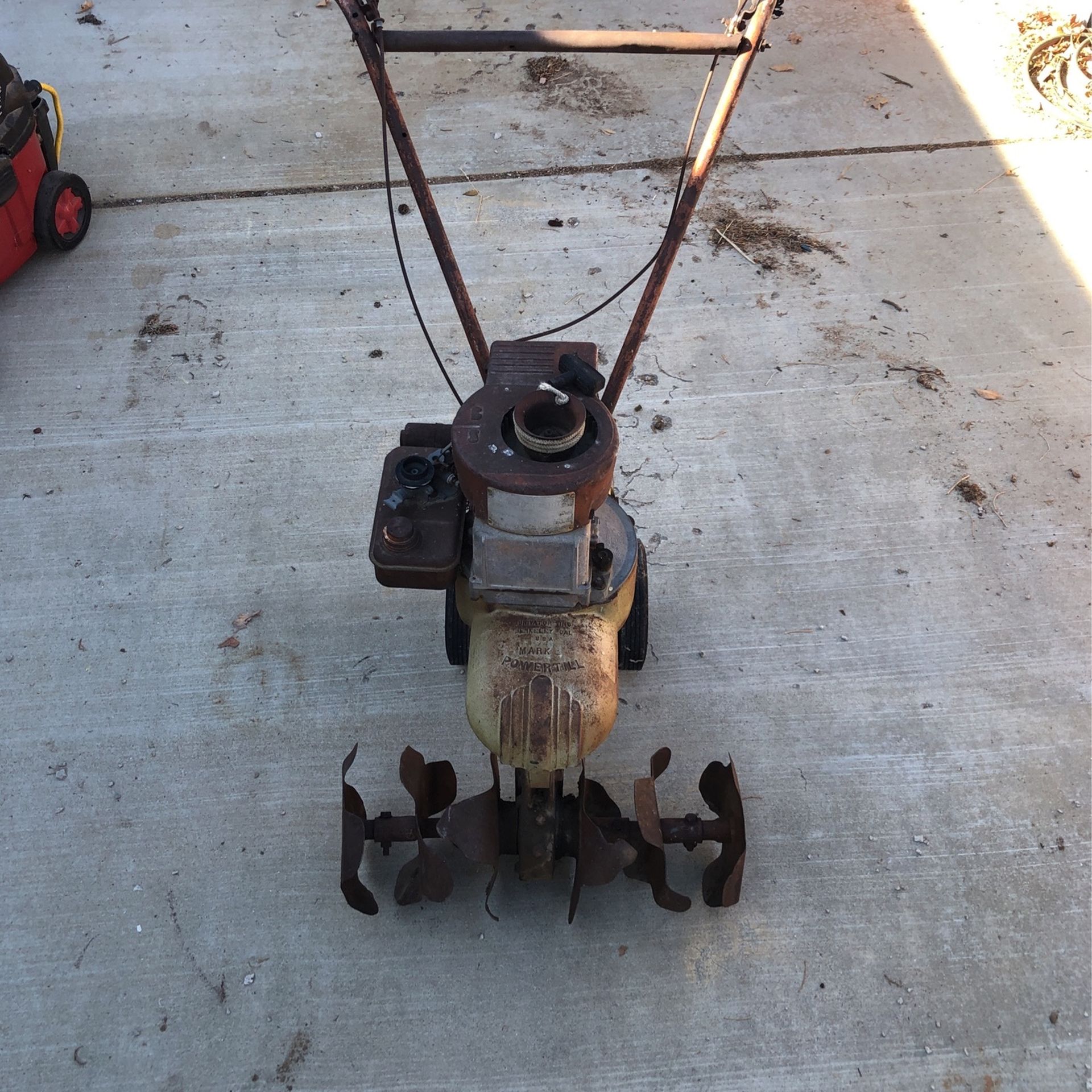 Antique Power till ( Rototiller )