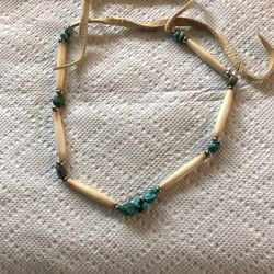 Stone and bone Choker
