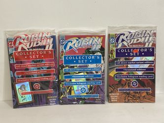 Robin Il Bagged Set 1/2/3 Set Of 3 Brand New