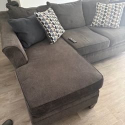 Small Sectional And Chair