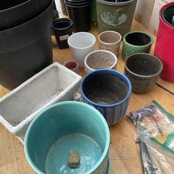 Shoot An Offer - Multiple Ceramic Planter Pots - Must Take All