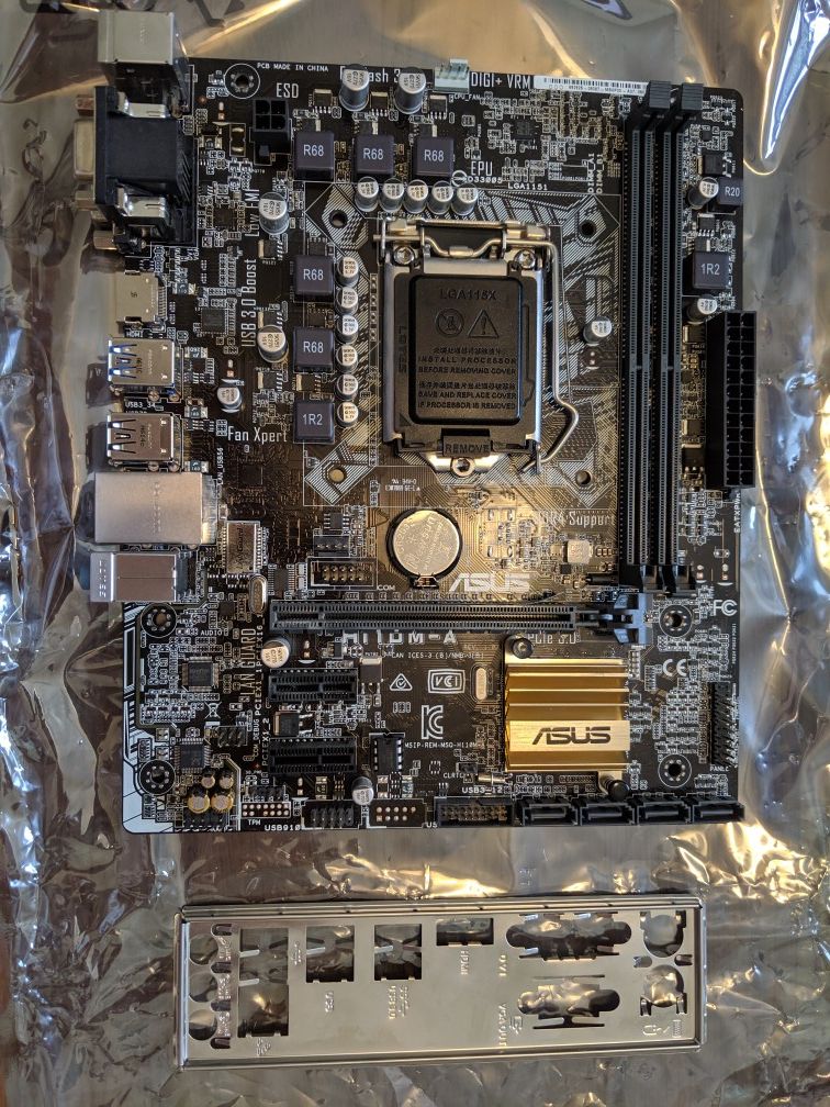Asus H110m-A Motherboard