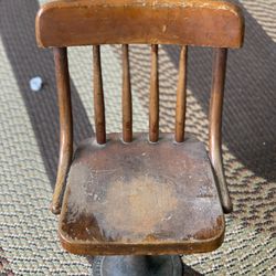 1900 School Desk Chair 