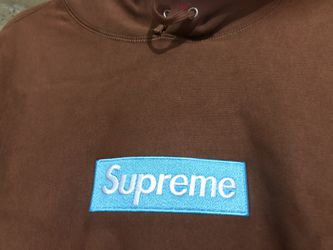 SUPREME BOX LOGO HOODIE FW17 RUST SIZE XL for Sale in