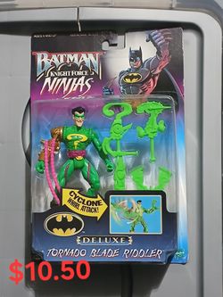Batman Ninja Cyclone Whirl Attack Tornado Blade Riddler