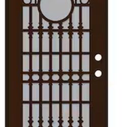 36” X 96” Titan Right Hand Security Door ( with the Frame the Width Is 38 And A Half Inch) 