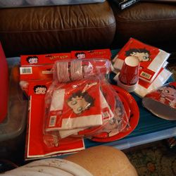 2 Sets Betty Boop Party Sets