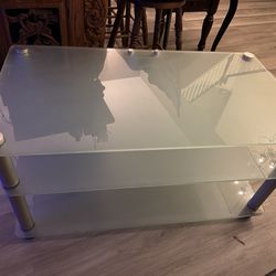 Maxim Magazine Glass Tv Stand