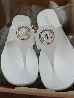 Michael Kors White Sandals