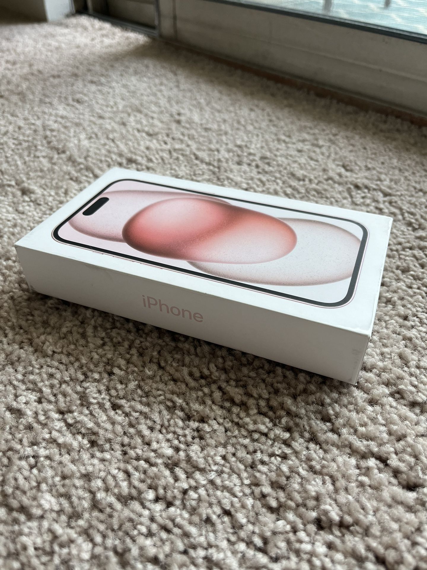 Pink Iphone 15 EMPTY BOX