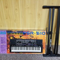 Yamaha PSR-510 Electronic Keyboard With Stand