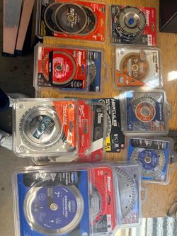 Mixed Lot of New Saw Blades