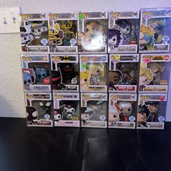 Funko Pop Lot (ASK FOR PRICE) One Piece, Luffy, Spiderman, Hello Kitty, Kuromi, And More