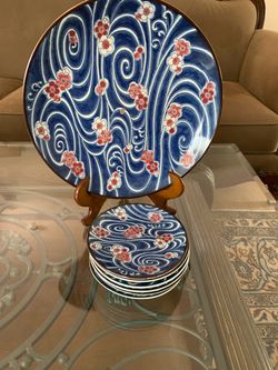 Gorgeous Antique Platter Set