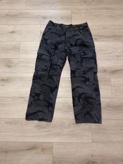 Dark Camo Cargo Pants